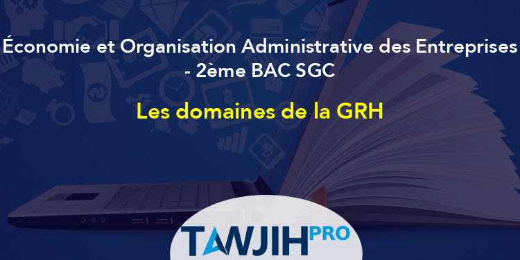 Les domaines de la GRH Économie et Organisation Administrative des